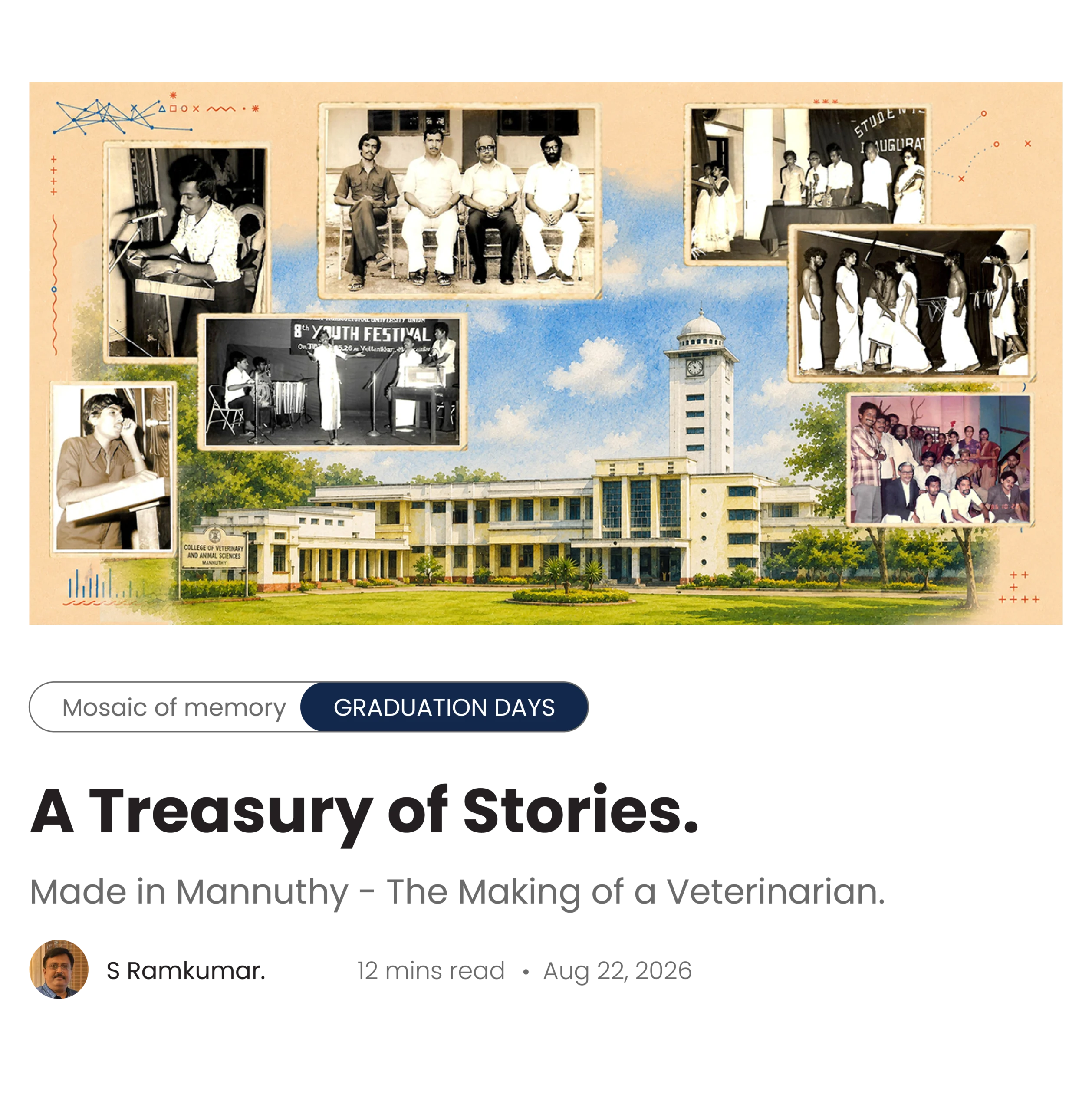 Blog 6 – A treasury of Stories
